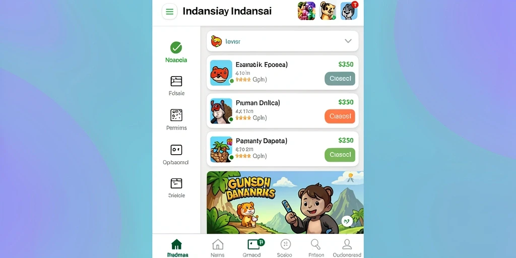 aa666 - Karakter unik yang dapat dipilih dalam permainan.